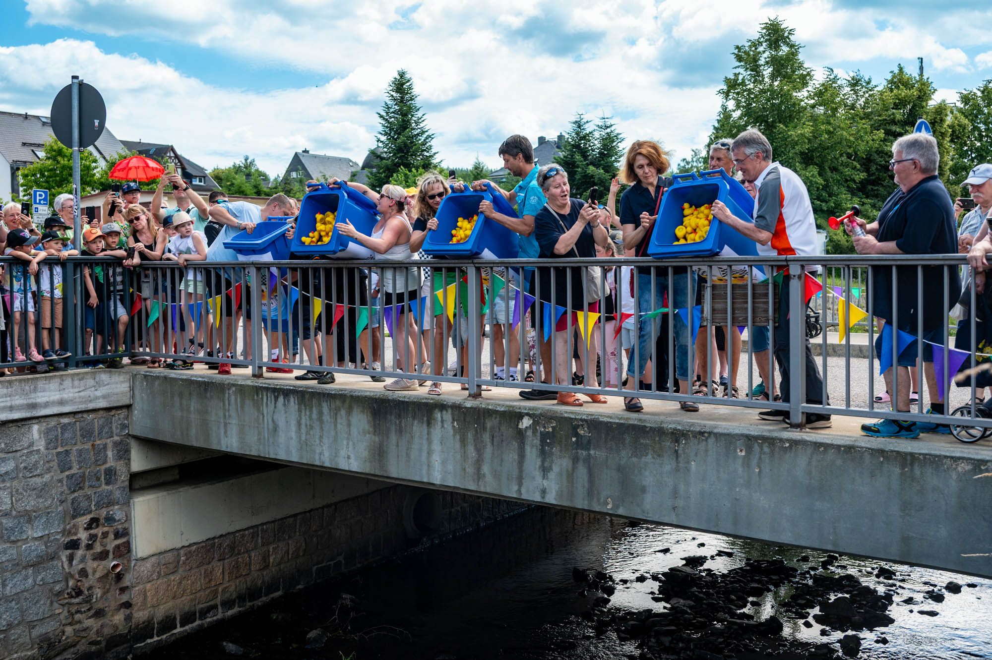 1. Tholmer Entenrennen | 28.06.2025 | Stadtfest »100 Jahre Stadtrecht« Thalheim/Erzgebirge