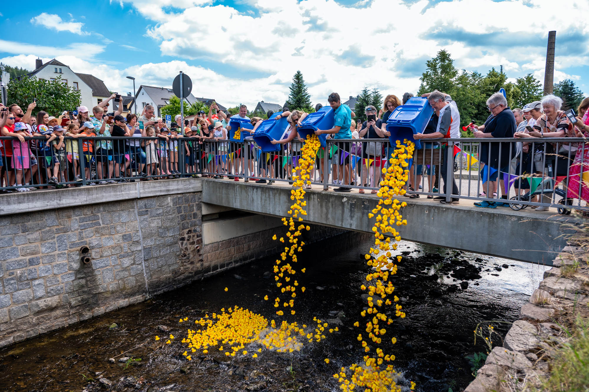 1. Tholmer Entenrennen | 28.06.2025 | Stadtfest »100 Jahre Stadtrecht« Thalheim/Erzgebirge