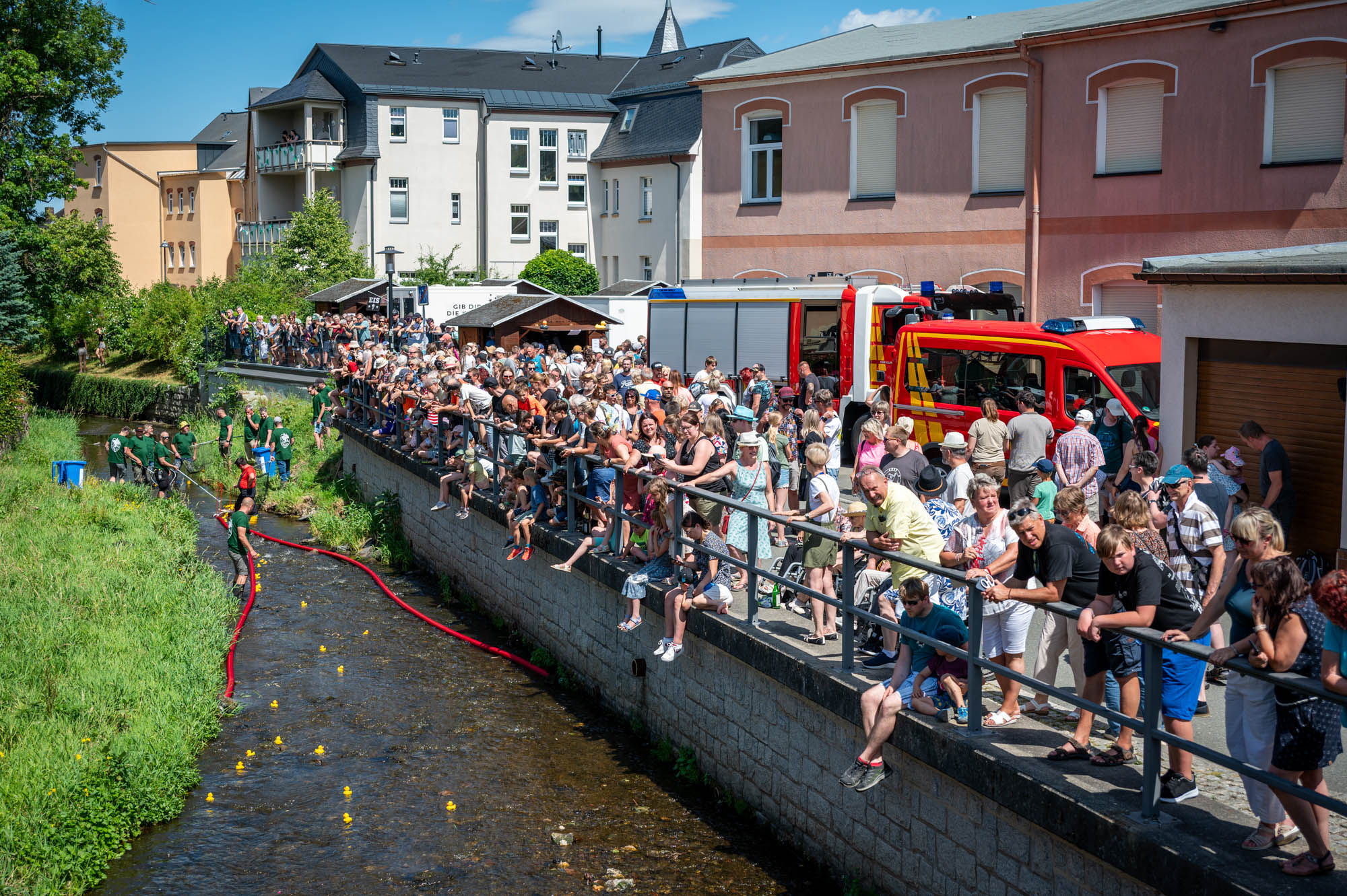 1. Tholmer Entenrennen | 28.06.2025 | Stadtfest »100 Jahre Stadtrecht« Thalheim/Erzgebirge