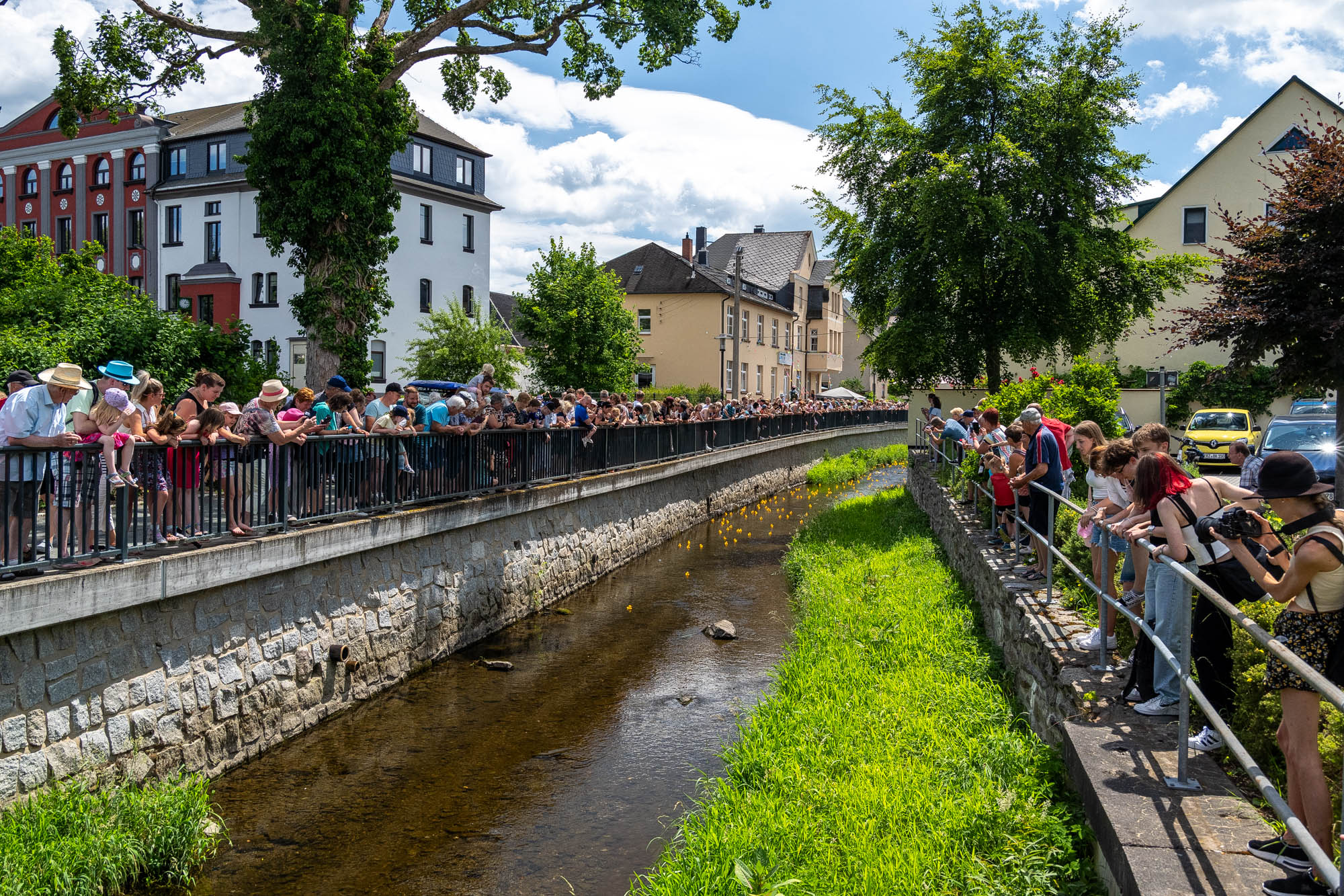 1. Tholmer Entenrennen | 28.06.2025 | Stadtfest »100 Jahre Stadtrecht« Thalheim/Erzgebirge