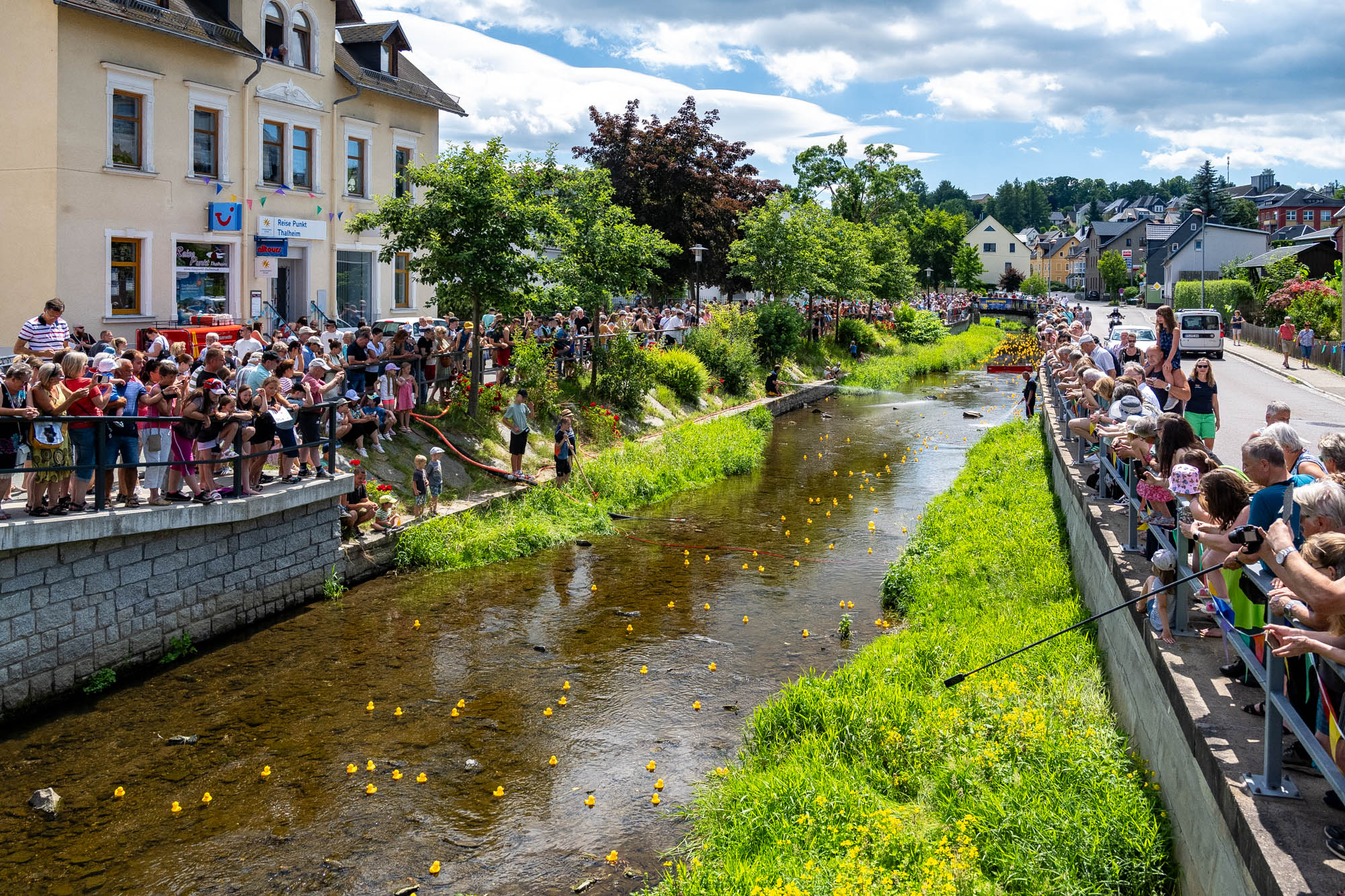 1. Tholmer Entenrennen | 28.06.2025 | Stadtfest »100 Jahre Stadtrecht« Thalheim/Erzgebirge