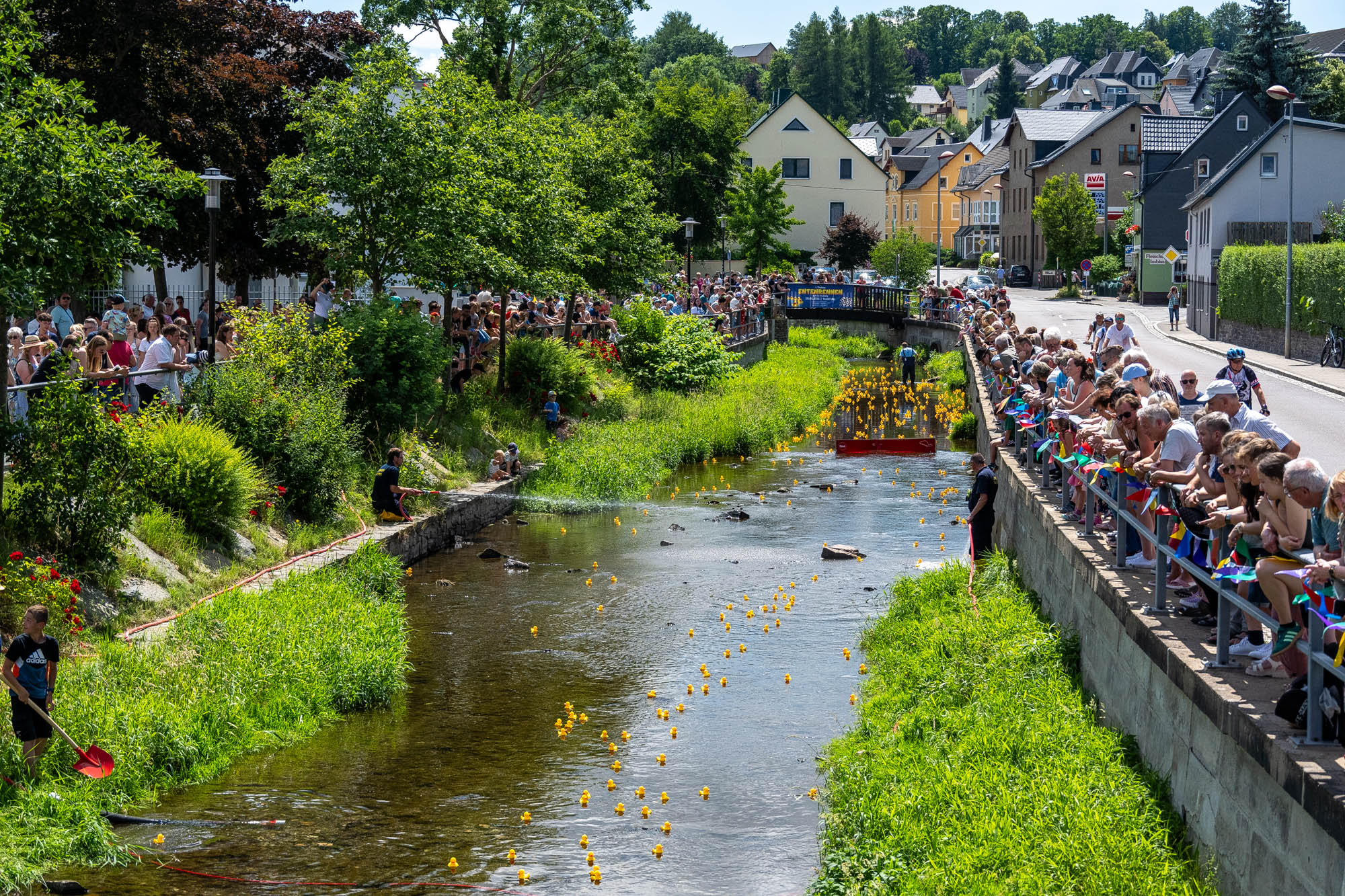 1. Tholmer Entenrennen | 28.06.2025 | Stadtfest »100 Jahre Stadtrecht« Thalheim/Erzgebirge