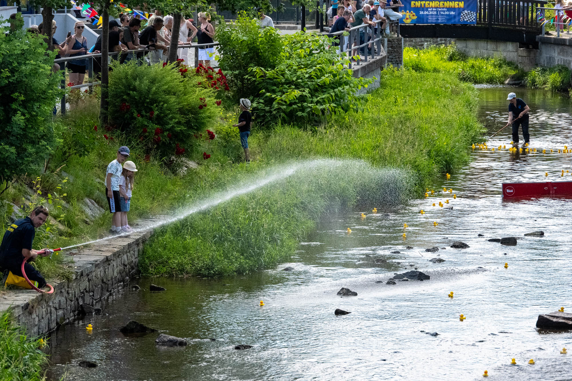 1. Tholmer Entenrennen | 28.06.2025 | Stadtfest »100 Jahre Stadtrecht« Thalheim/Erzgebirge
