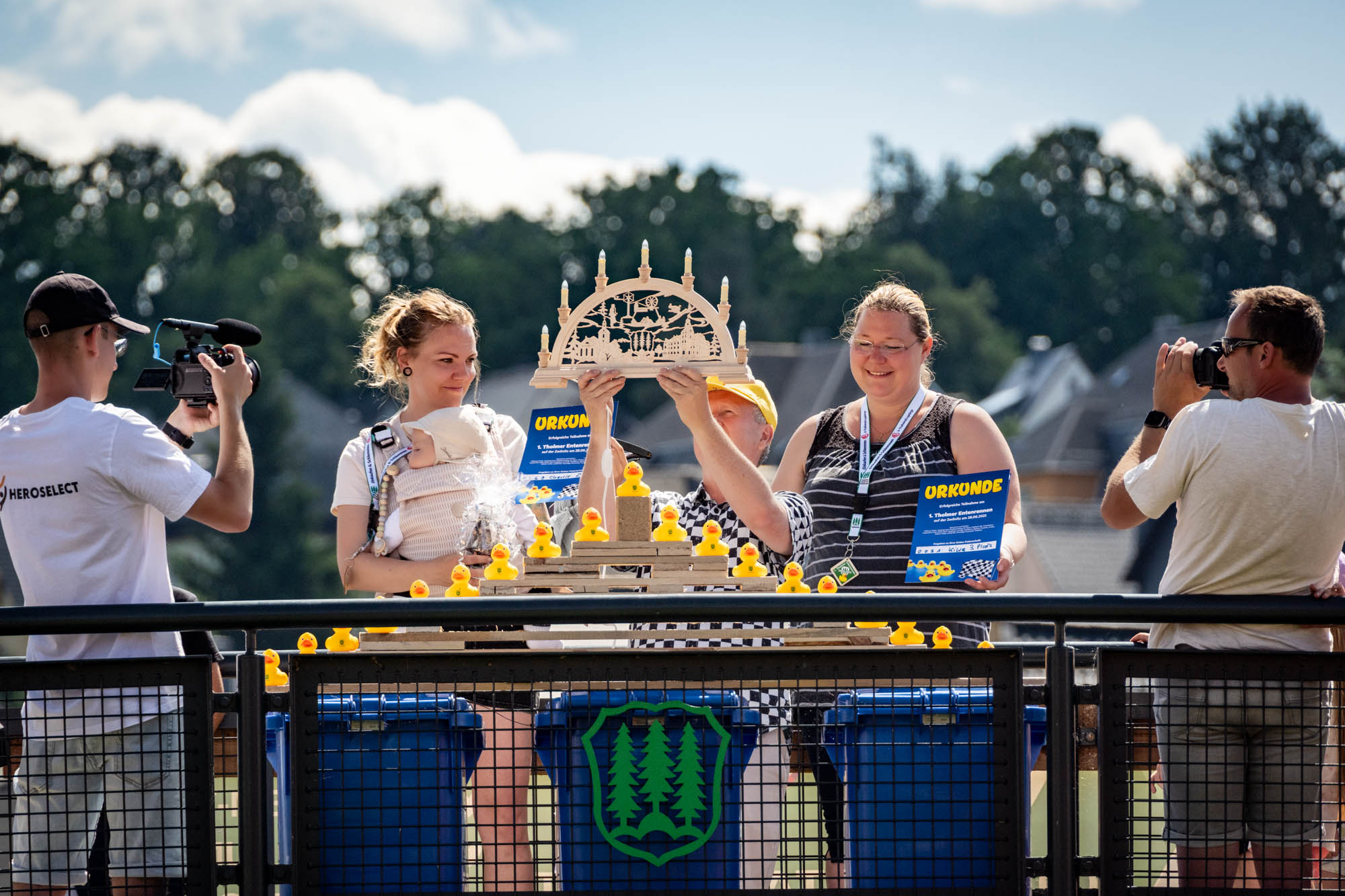1. Tholmer Entenrennen | 28.06.2025 | Stadtfest »100 Jahre Stadtrecht« Thalheim/Erzgebirge