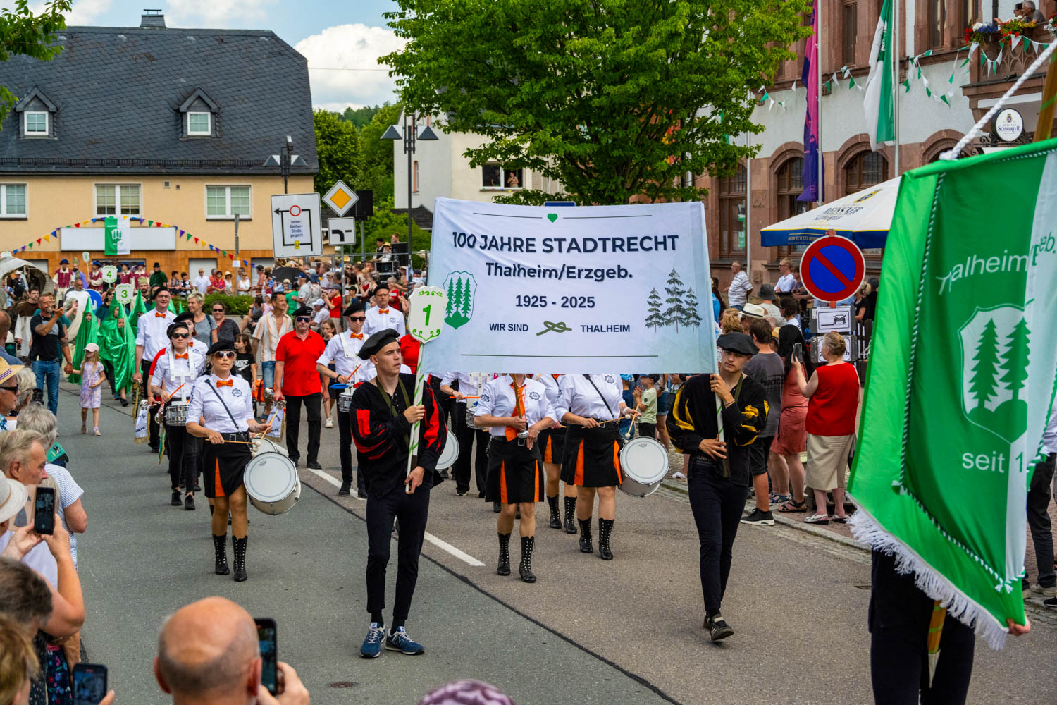 Festumzug Thalheim/Erzgebirge | 29.06.2025 | Stadtfest »100 Jahre Stadtrecht« Thalheim/Erzgebirge