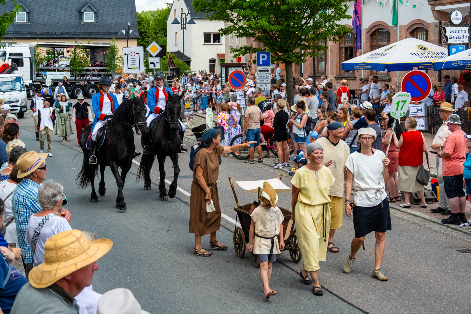 Festumzug Thalheim/Erzgebirge | 29.06.2025 | Stadtfest »100 Jahre Stadtrecht« Thalheim/Erzgebirge