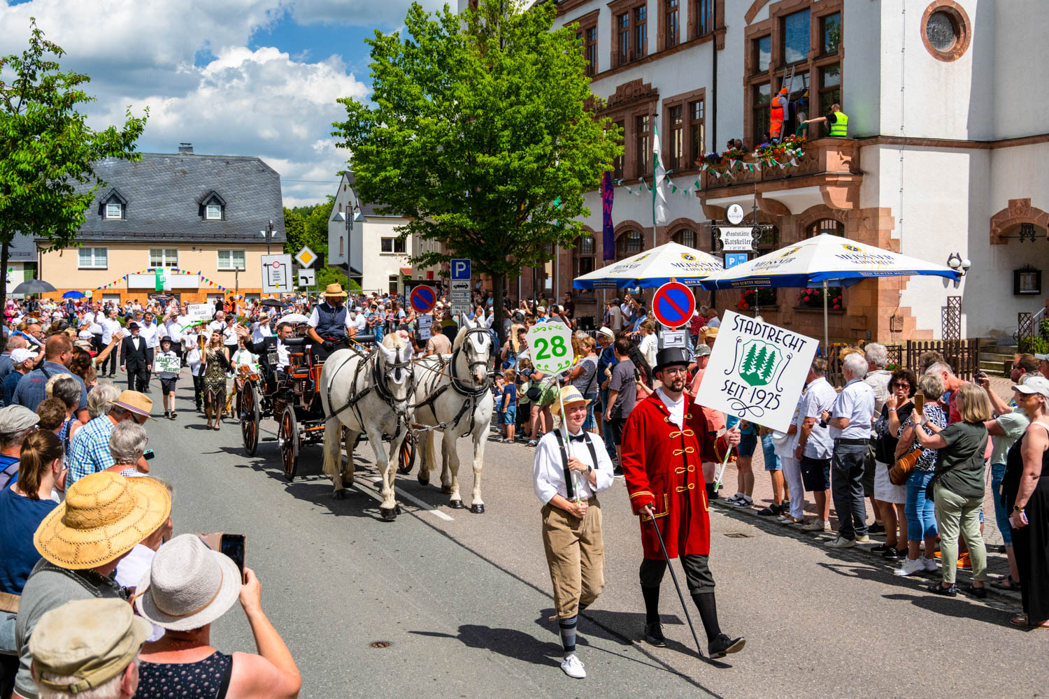 Festumzug Thalheim/Erzgebirge | 29.06.2025 | Stadtfest »100 Jahre Stadtrecht« Thalheim/Erzgebirge