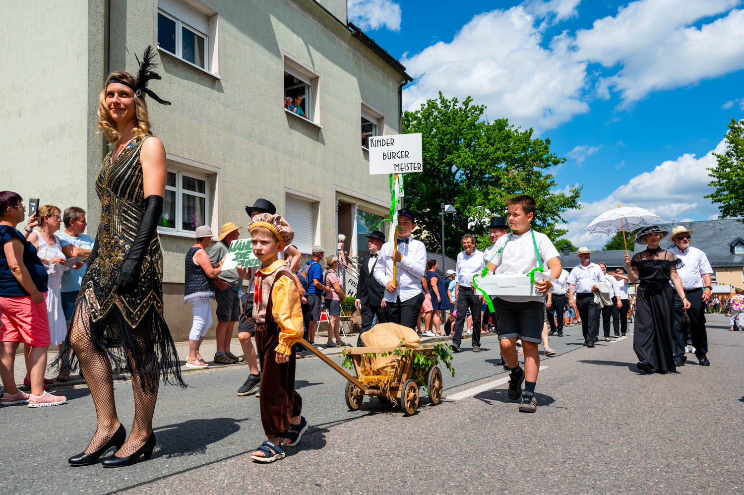 Festumzug Thalheim/Erzgebirge | 29.06.2025 | Stadtfest »100 Jahre Stadtrecht« Thalheim/Erzgebirge