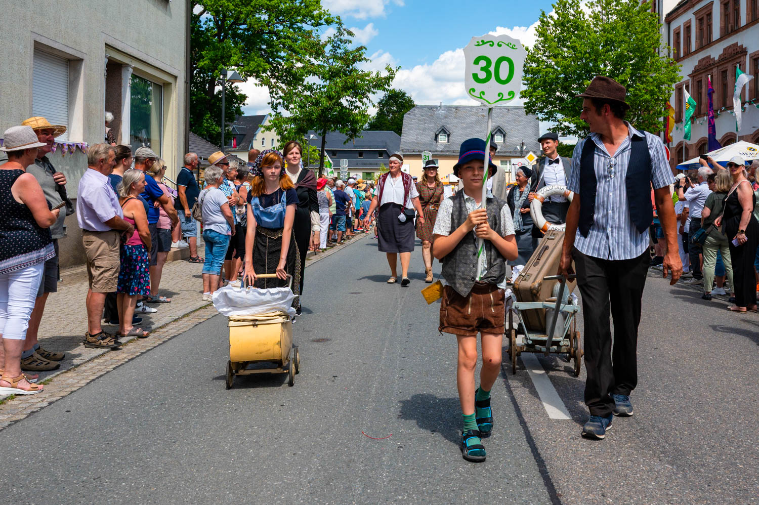 Festumzug Thalheim/Erzgebirge | 29.06.2025 | Stadtfest »100 Jahre Stadtrecht« Thalheim/Erzgebirge