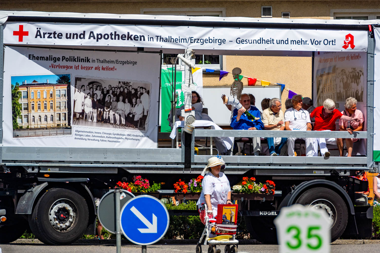 Festumzug Thalheim/Erzgebirge | 29.06.2025 | Stadtfest »100 Jahre Stadtrecht« Thalheim/Erzgebirge