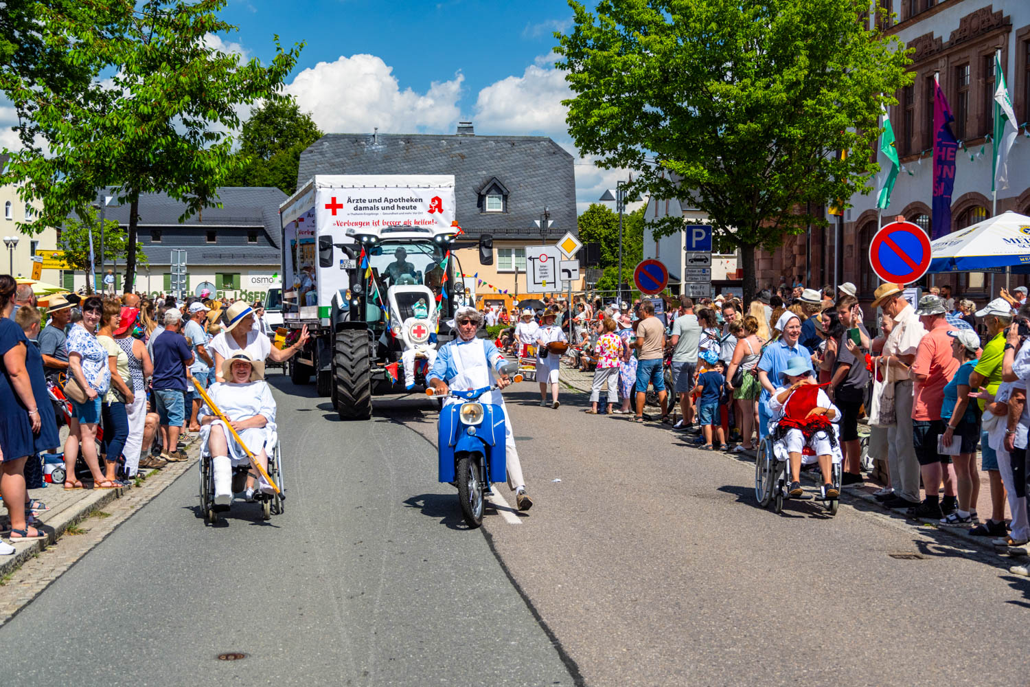 Festumzug Thalheim/Erzgebirge | 29.06.2025 | Stadtfest »100 Jahre Stadtrecht« Thalheim/Erzgebirge