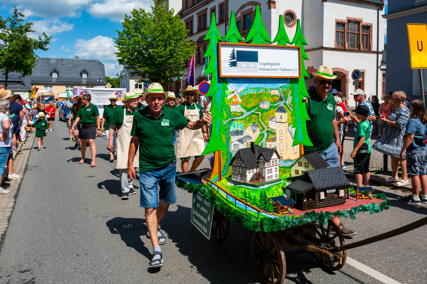 Festumzug Thalheim/Erzgebirge | 29.06.2025 | Stadtfest »100 Jahre Stadtrecht« Thalheim/Erzgebirge
